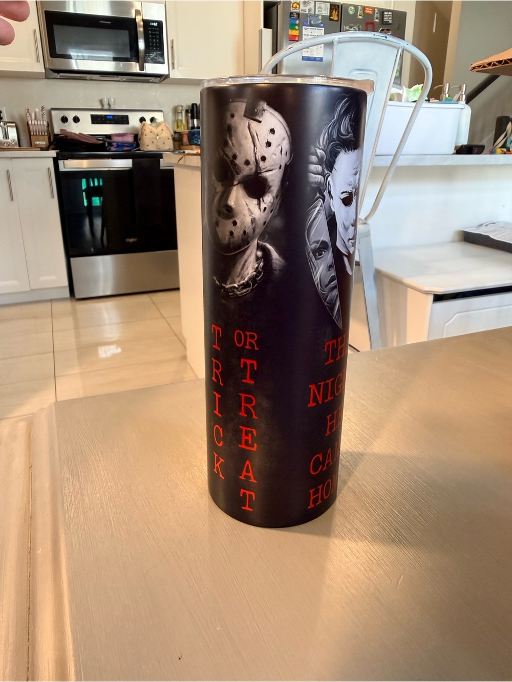 Horror Movie Character Tumbler